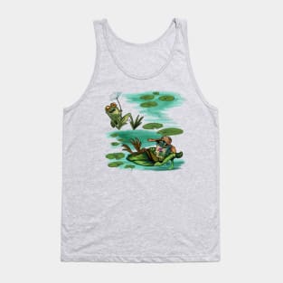 Chill Summer Frogs Tank Top